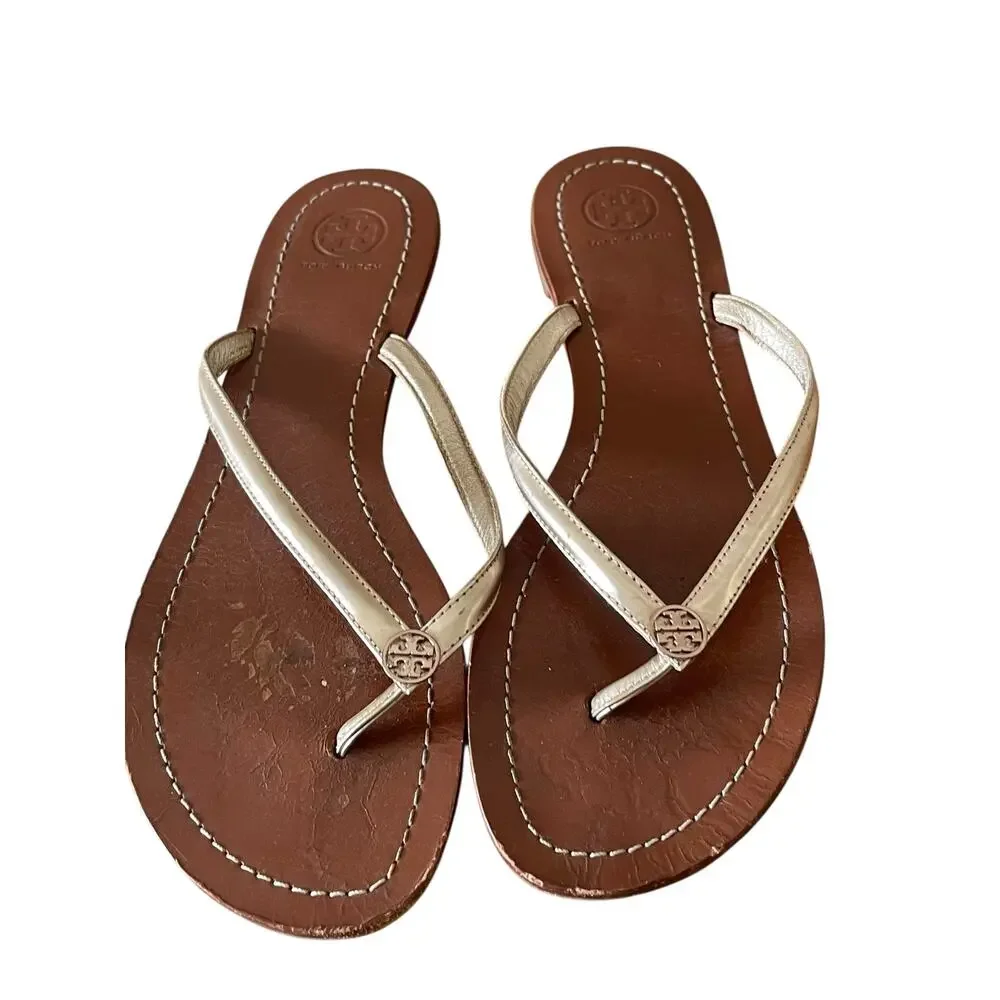 Tory Burch Terra Thong Sandals Size:9.5M